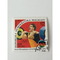 Мадагаскар 1992. Летние олимпийские игры.