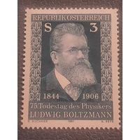 Австрия 1981. Ludwig Boltzmann 1844-1906