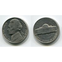 США. 5 центов (1964, буква D)