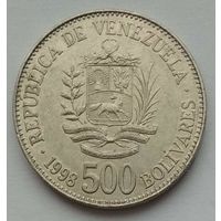 Венесуэла 500 боливаров 1998 г.