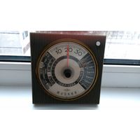 Старый календарь- термометр настольный