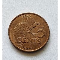 Тринидад и Тобаго 5 центов, 2001