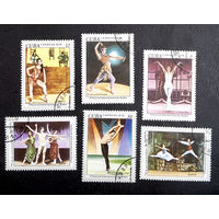 Куба 1976 г. Балет.Культура. Искусство, полная серия из 6 марок #0147-И1P30