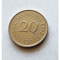 Маврикий 20 центов, 2012