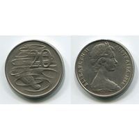 Австралия. 20 центов (1968, XF)