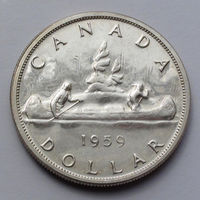 Канада 1 доллар, 1959