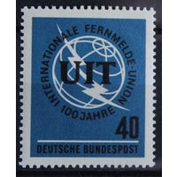 Столетие Международного союза электросвязи, Германия, 1965 год, 1 марка