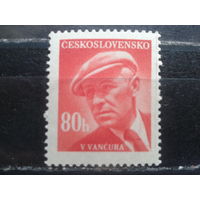 Чехословакия 1949 Писатель Ванчура **