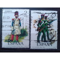Испания 1976 Военная униформа начала 19 в
