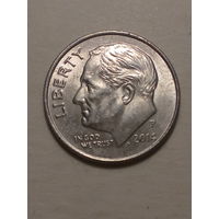10 цент США 2014 Р