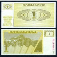 Словения 1 толар 1990 год, UNC
