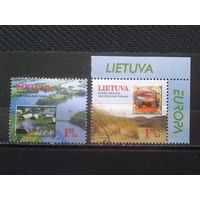 Литва 1999 Европа, заповедники Полная серия