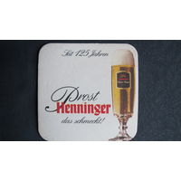 Подставка под пиво (бирдекель) Henninger