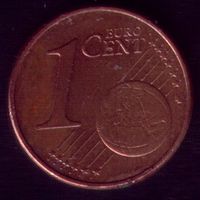 1 цент 2002 год J Германия 2