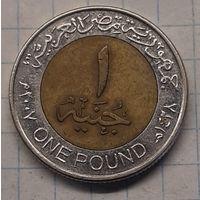 Египет 1 фунт 2007г.магнит  km940а