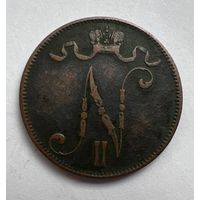 5 пенни 1899 года для Финляндии.