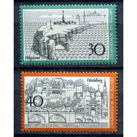 Германия (ФРГ) - 1972г. - Туризм. Архитектура - полная серия, MNH [Mi 746-747] - 2 марки