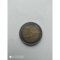 2 евро Ирландии, 2008 год из обращения.