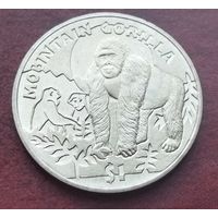 Сьерра-Леоне 1 доллар, 2011 Обезьяны - Горная горилла
