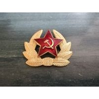 Кокарда солдатская составная, на берет ВДВ ВС СССР ,1967-69 г.