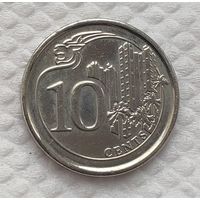 Сингапур 10 центов, 2014