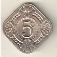 Нидерландские Антильские острова 5 цент 1970