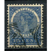 Нидерландская Индия - 1902/1906 - Королева Вильгельмина 12 1/2С - [Mi.47] - 1 марка. Гашеная.  (Лот 69EW)-T25P3