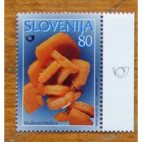 Словения: 1м/с минералы, вульфенит 1997г