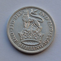 Великобритания 1 шиллинг, 1934