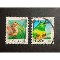 Уганда 1992. Птицы