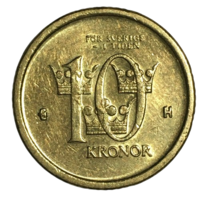 Швеция 10 крон, 2005