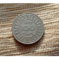 Werty71 Суринам 100 центов 1989