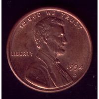 1 цент 1994 год D США