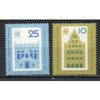 Лейпцигская ярмарка ГДР 1961 год серия из 2-х марок