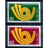 Германия (ФРГ) - 1973г. - Европа - полная серия, MNH [Mi 768-769] - 2 марки
