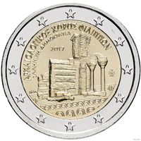 2 евро 2017 Греция Филиппы UNC из ролла