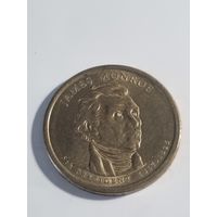США 1 доллар 5 президент Джеймс Монро 2008