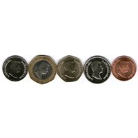Иордания 5 монет.
