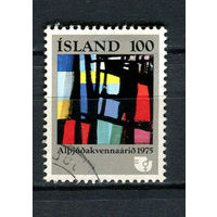 Исландия - 1975 - Искусство. Международный женский год - [Mi. 510] - полная серия - 1 марка. Гашеная.  (Лот 26Dh)