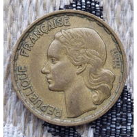 Франция 20 франков 1950 года. Двойная надпись! Редкость!!!
