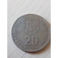 Португалия 20 эскудо 1986г.