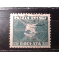 Польша 1938, Доплатная марка