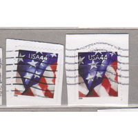 Флаг США 2009 год лот 1064 БЕЗ ПОВТОРОВ разновидности разная зубцовка   МОЖНО РАЗДЕЛЬНО вырезки