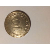 10 пфеннигов Германия 1996 D