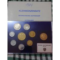 Австрия 1984 годовой набор монет пруф