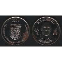 Official England Squad. Defender. Sol Campbell -- 2004 England - The Official England Squad Medal Collection (f0