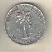 Руанда-Урунди 1 франк 1959