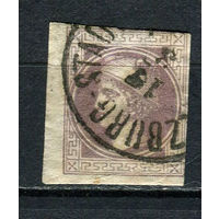 Австро-Венгрия - 1867 - Меркурий 1Kr - [Mi.42ii] - 1 марка. Гашеная.  (LOT DX1)-T10P29