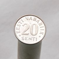 Эстония 20 центов 2004
