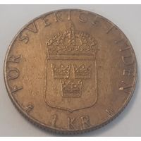 Швеция 1 крона, 1982 (2-8-117)